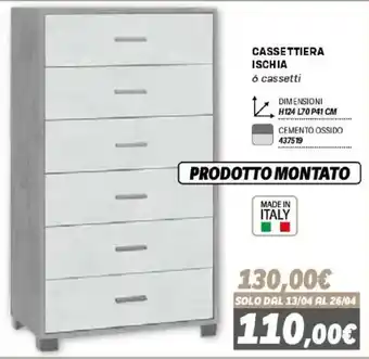 Cassettiera Ischia