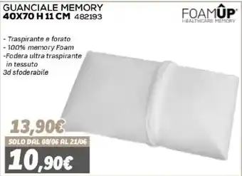 Guanciale memory FoamUp