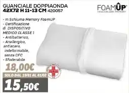 Orizzonte Guanciale doppiabonda FoamUP offerta