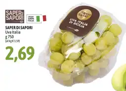 Madis Saper di Sapori Uva Italia offerta