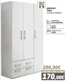 Orizzonte Armadio Trevi offerta