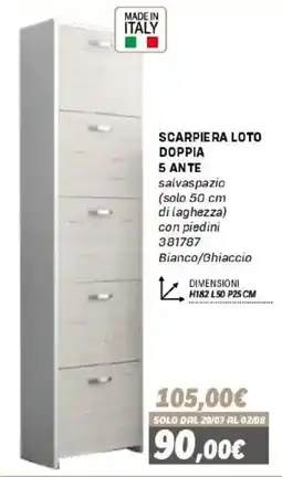Orizzonte Scarpiera Loto Doppia offerta