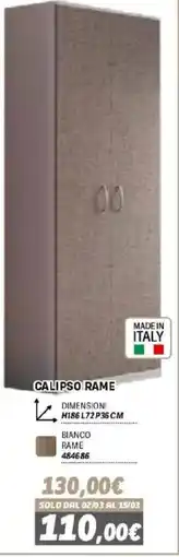 Orizzonte Calipso Rame offerta