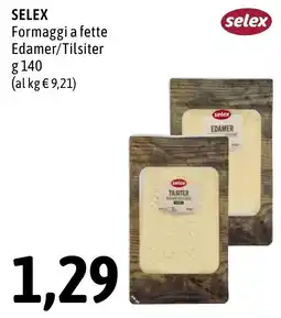Madis SELEX Formaggi a fette Edamer/Tilsiter offerta