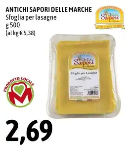 Madis Sfoglia per lasagne Antichi Sapori delle Marche offerta