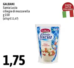 Madis Galbani Santa Lucia ciliegie di mozzarella offerta