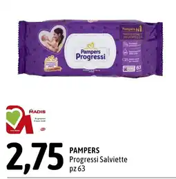 Madis Pampers Progressi Salviette offerta