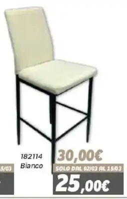 Orizzonte Sedia 182114 Bianco offerta
