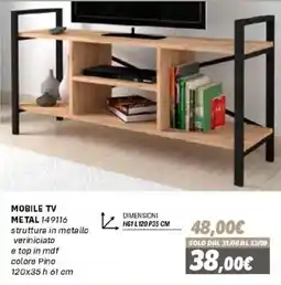 Orizzonte Mobile TV Metal offerta