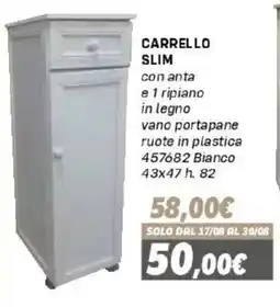 Orizzonte Carrello slim offerta