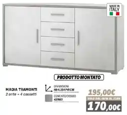 Orizzonte Madia Tramonti offerta