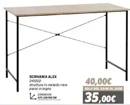 Orizzonte Scrivania Alex offerta