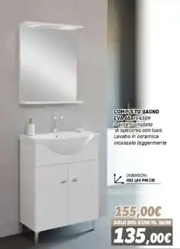 Orizzonte Completo bagno EVA 65 offerta