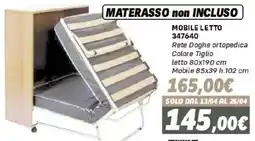 Orizzonte Mobile letto offerta