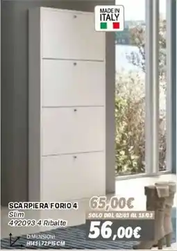 Orizzonte Scarpiera Forio 4 Slim offerta
