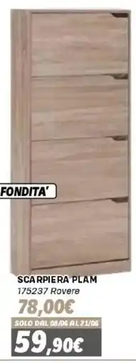 Orizzonte Scarpiera Plam Fondita' offerta