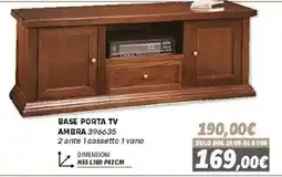 Orizzonte Base porta tv Ambra offerta