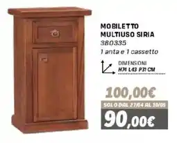 Orizzonte Mobiletto multiuso Siria offerta
