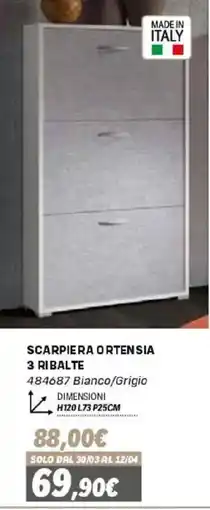 Orizzonte Scarpiera Ortensia offerta