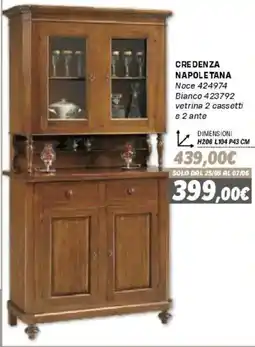 Orizzonte Credenza napoletana offerta