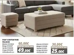 Orizzonte Pouf contenitore peluche offerta
