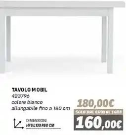 Orizzonte Tavolo Mobil offerta
