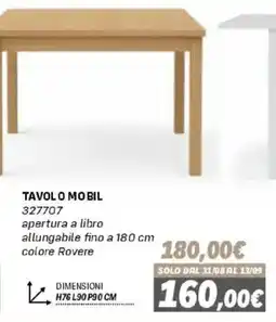 Orizzonte Tavolo Mobil offerta