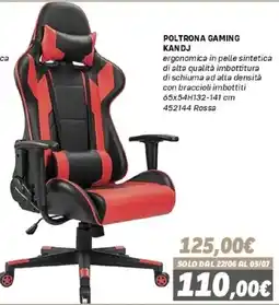 Orizzonte Poltrona gaming Kandj offerta