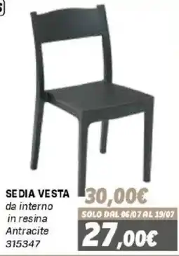 Orizzonte Sedia Vesta offerta