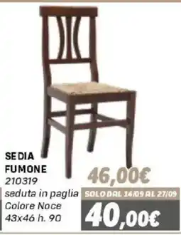 Orizzonte Sedia Fumone offerta