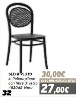 Orizzonte Sedia Pluto offerta