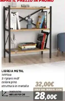 Orizzonte Libreia metal bongo offerta