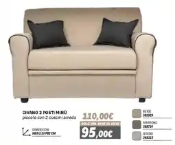 Orizzonte Divano 2 posti minù offerta