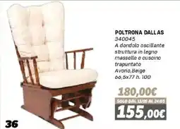 Orizzonte Poltrona Dallas offerta