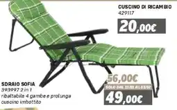 Orizzonte Sdraio Sofia offerta