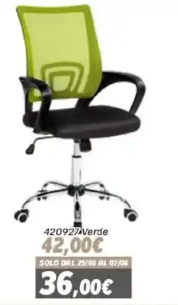 Orizzonte Sedia verde offerta