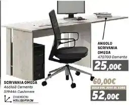 Orizzonte Angolo scrivania Omega offerta