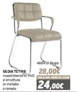 Orizzonte Sedia Tetris offerta