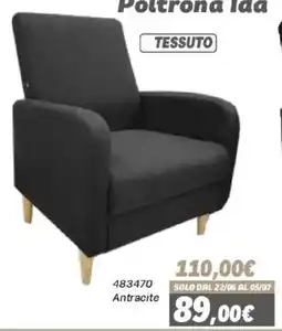 Orizzonte Poltrona Ida offerta