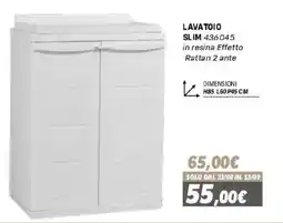 Orizzonte Lavatoio Slim offerta