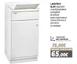 Orizzonte Lavatoio Slim offerta