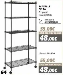 Orizzonte Scaffale Delta offerta