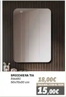 Orizzonte Specchiera Tia offerta