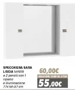 Orizzonte Specchiera Sara offerta