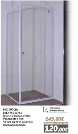 Orizzonte Box doccia Brenta 336756 offerta