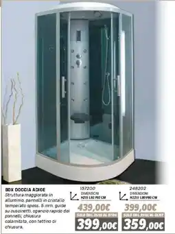 Orizzonte Box doccia Adige offerta