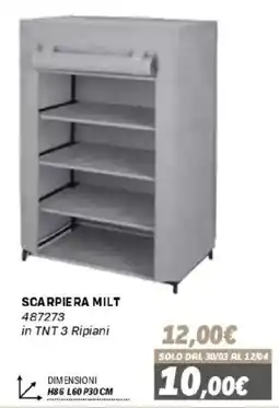 Orizzonte Scarpiera Milt offerta
