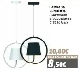Orizzonte Lampada pendente ricaricabile offerta