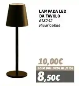 Orizzonte Lampada led da tavolo offerta