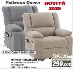 Orizzonte Poltrona Queen offerta